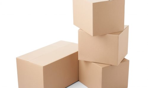 3 square boxes and 1 rectangular box